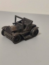 Werbemodell Sparkasse Ford T Modell 1917 aus Metall als Bleistift Spitzer, rar 