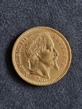 ?20 Francs Goldmünze 1861 A Napoleon III mit Kranz in absoluten Topzustand!?