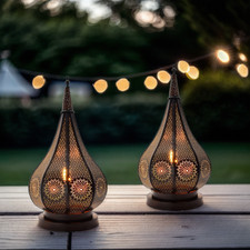 2er Set Orientalische Laterne