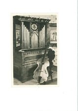 uralte AK Gewerbemuseum Markneukirchen Hausorgel und Gambe 1957 //32