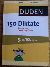 Duden * 150 Diktate, 5. bis 10. Klasse: Regeln und Texte... | Sehr guter Zustand