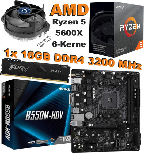 Amd ryzen 5600x - ryzen, aufrüstkit