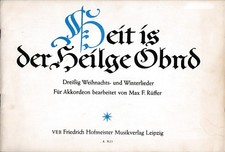 Heit is der Heilge Obnd, 30