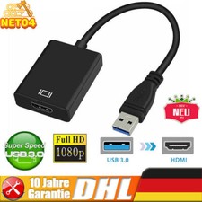Audio Video Adapter USB 3.0 zu HDMI HD 1080P für Desktop PC Windows XP/10/8/7