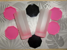 ❤️ LEONARDO o.  Octime Luminarc ? ❤️ 2  x Glas Longdrink & Untersetzer Vintage