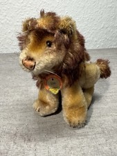 Steiff Löwe Leo, alt, Schild
