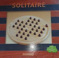 Solitaire spiel aus - aus, holz
