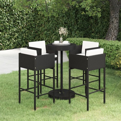 Gartenbar set mit kissen - set,