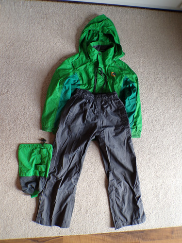 Regenhose regenjacke gr 128 - regenjacke, gr.128