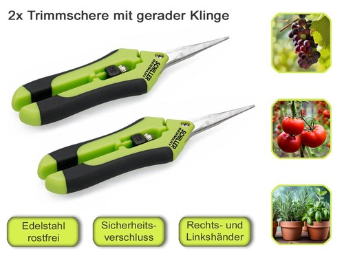 Trimmschere mit gerader klinge - mit,