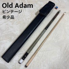 Vintage altes Adam Queue Set Koffer & Kreide inklusive Pool Billard Stick