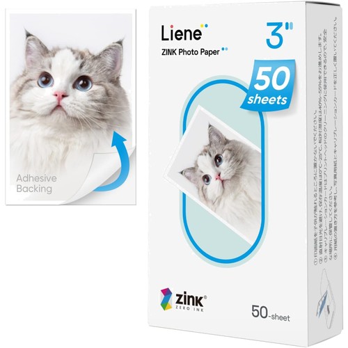 Zink fotopapier 2x3 50 - 2x3'', blatt