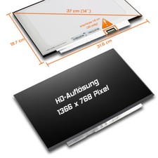 14,0" LED Display matt passend