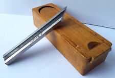 Altes Haarlineal im Original- Holzkasten um 1900 L299