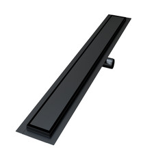 Vilstein Duschrinne Schwarz