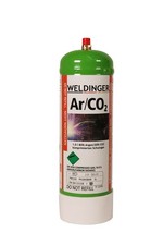 Mischgas Ar/CO2 Einwegflasche