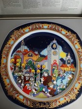 Rosenthal "Weihnachtsteller 1988" inkl. Karton von Björn Wiinblad
