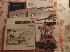 Märklin 7 Kataloge Signalbuch; C-Gleise; K- u. M- Gleis und Märklin Magazin 1984