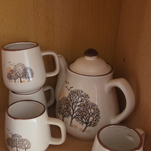 Keramik kaffeekanne mit deckel - mit,