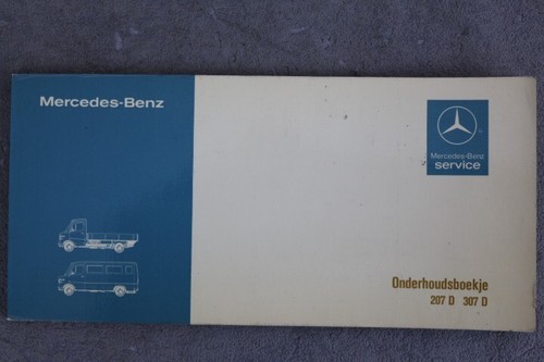 Mercedes benz onderhoudsboekje - mercedes,