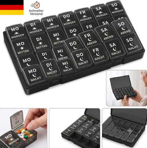 Deutsch tablettenbox tage - 7,