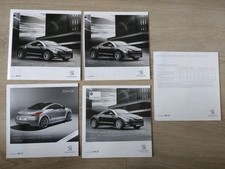 Peugeot RCZ Prospekt 5.2012 + Preisliste + Farben und Polster