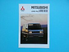 Prospekt / Katalog / Broschüre - Mitsubishi L300 - Bus und Allrad Bus - 03/91