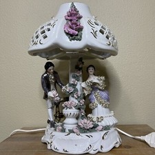 Rare Porcelain Table Lamp