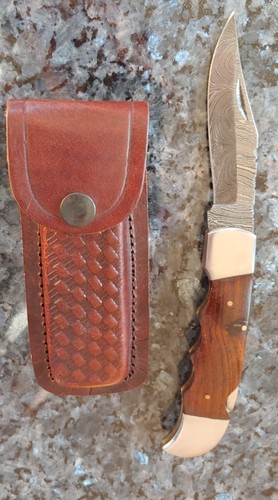 Damastmesser klappmesser - damastmesser,