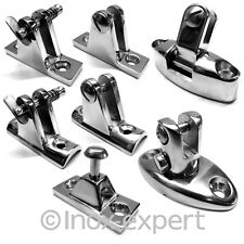 Bimini Sprayhood Sonnensegel Befestigung Edelstahl V4A Rostfrei Verdecksbeschlag