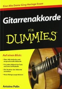 Gitarrenakkorde für dummies - gitarrenakkorde,
