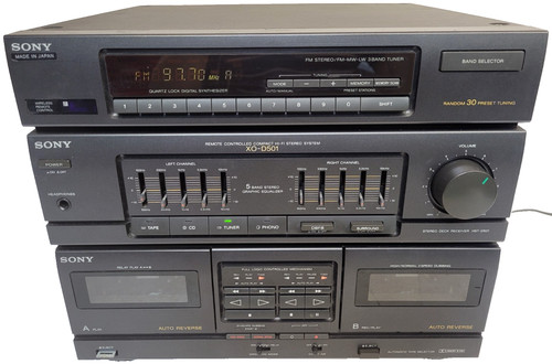 Sony d501 hifi kompakt - sony,