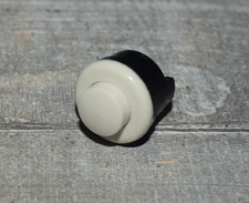 Grothe Klingeltaster 1-fach rund  Ø 20mm Einbau-Durchmesser  cremeweiß