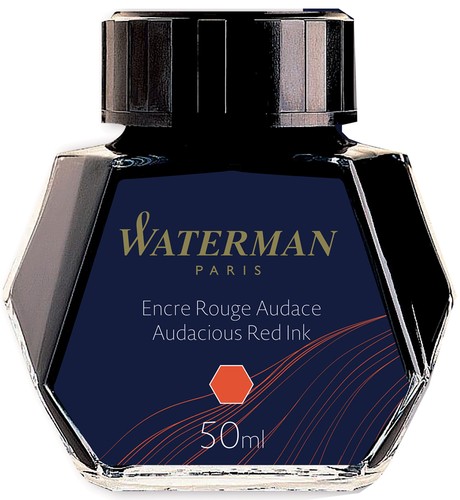Waterman tinte rot inhalt 50 - rot, inhalt: