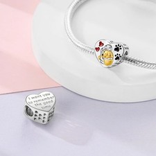Charm Anhänger Tierliebe Hund 925 Silber passend für Pandora Armband E-14