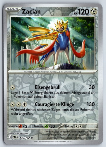 Pokemon karte zacian - pokemon,