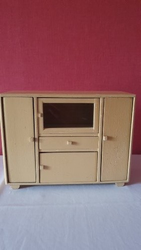 Puppenküchenschrank vintage - puppenküchenschrank,