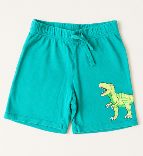 Shorts grün blau mit