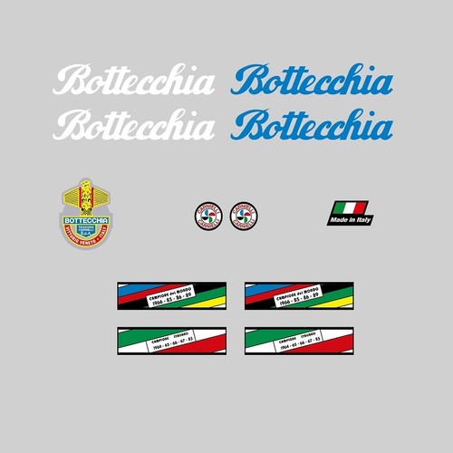 Bottecchia fahrrad aufkleber - bottecchia,