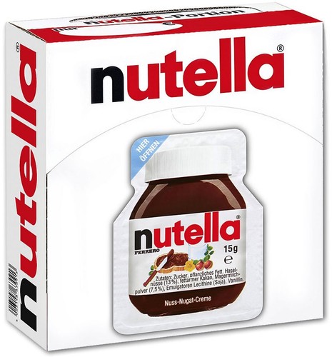 Nutella portionspackungen - portionspackungen,