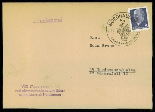 Ddr ortsbrief 1966 - ortsbrief,