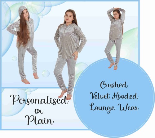 Mädchen velour trainingsanzug - velour,