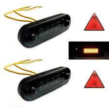 Gelbe led dunkles - 2x,