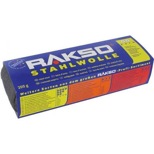 Rakso stahlwolle mittel - stahlwolle,