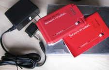 USB 2.0 Aktiv-HUB 1:4 mit Netzteil, trendmicro, 4-fach Verteiler für PC + Laptop