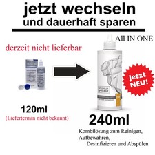 Ersatz für Concare Aufbewahrung / 1-6 x Premium Pflege Kombilösung Hart a 240ml