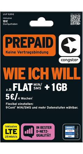 Congstar prepaid wie ich - congstar,