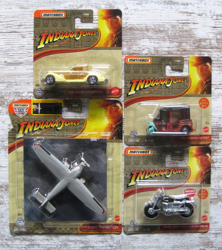 Matchbox indiana jones set - matchbox,