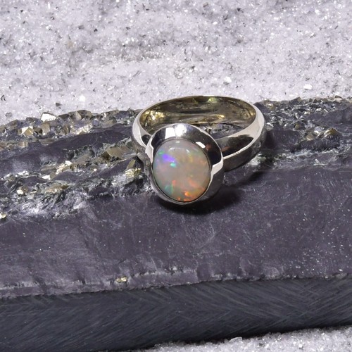 Edel opal ring 925er - 925er, silber