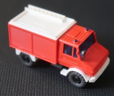 WIKING 622 - MB Unimog Feuerwehr (weißes Dach) (Modellauto H0 1:87)
